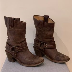 Frye Carmen Harness Boots